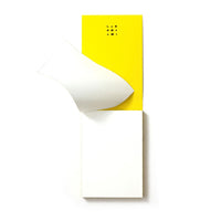 Bloc-notes A7 à couverture souple SPRAY SPLASH YELLOW